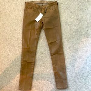 Adriano Goldschmied skinny waxed jeans 25R